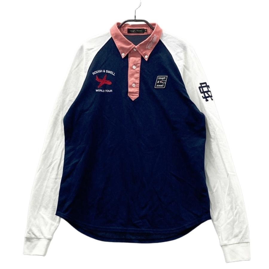 ROUGH&SWELL ラフアンドスウェル 長袖ポロシャツ ボタンダウン