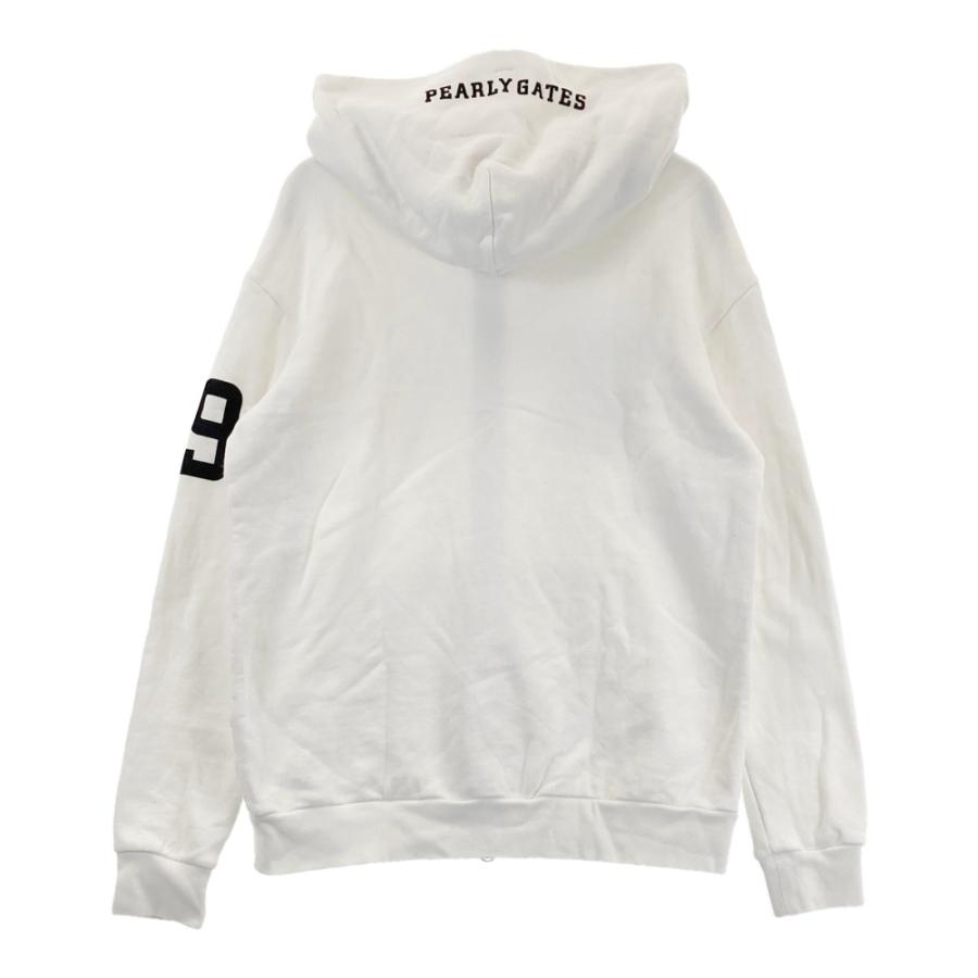 PEARLY GATES パーリーゲイツ ジップパーカー ホワイト系 1 ゴルフ