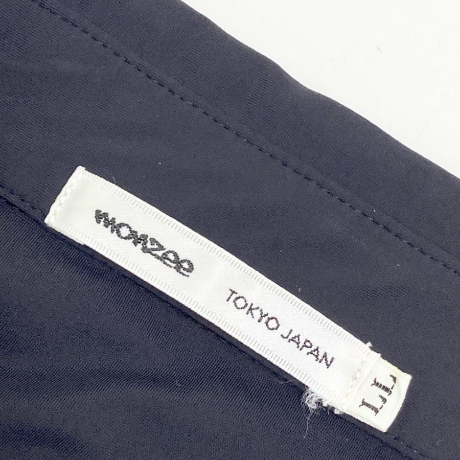 MONZEE モンジー 半袖ポロシャツ ネイビー系 LL ゴルフウェア メンズ