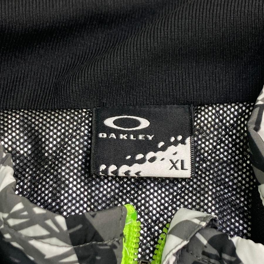 OAKLEY（オークリー） 412241JP 長袖ジップジャケット 総柄 ブラック系
