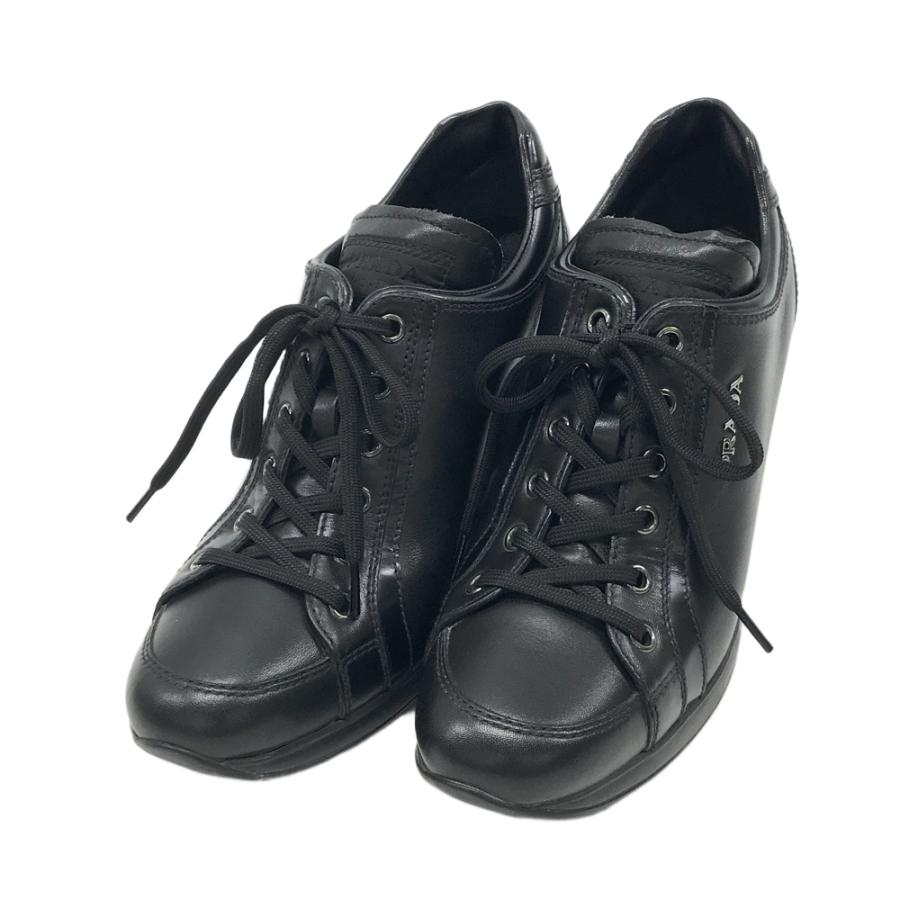 PRADA SPORT プラダ スポーツ インヒール スニーカー ブラック系 35
