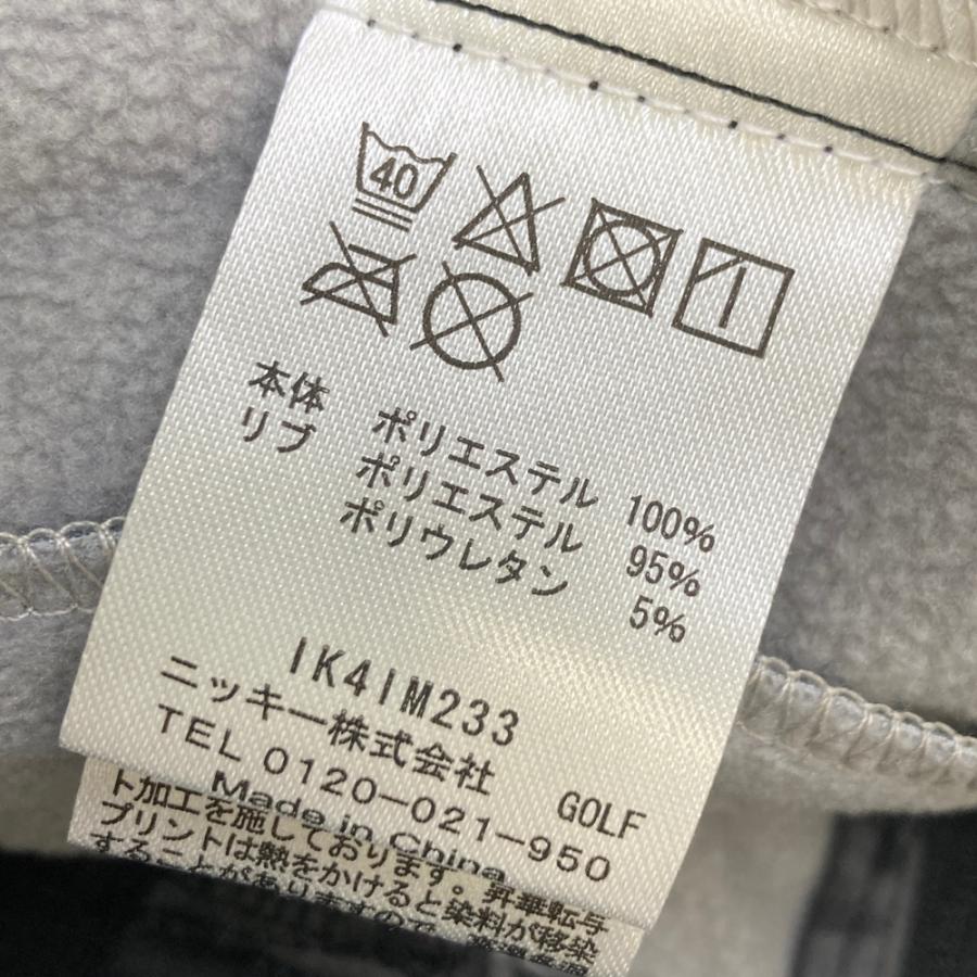 FILA GOLF 【新品】FILA フィラゴルフ 裏起毛ジップジャケット 総柄