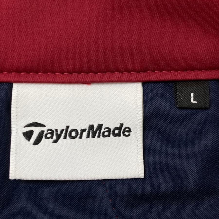 TAYLOR MADE テーラーメイド サイドロゴ 中綿ロングパンツ レッド系 L