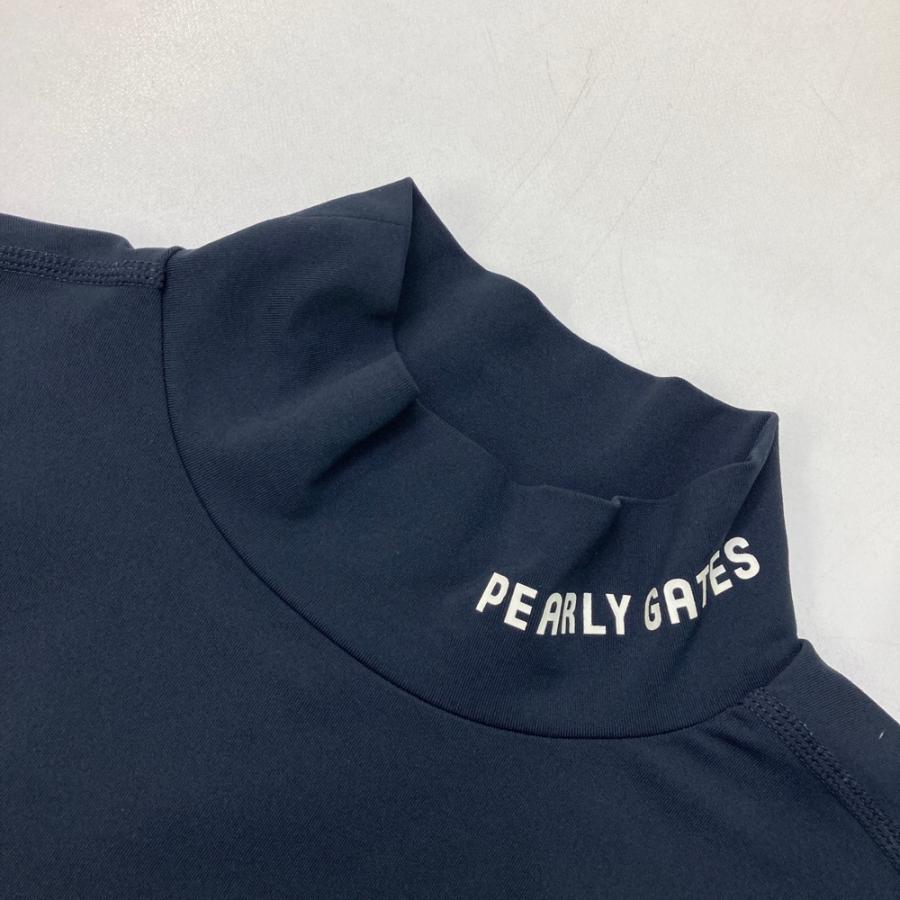 PEARLY GATES パーリーゲイツ モックネック 長袖インナーTシャツ