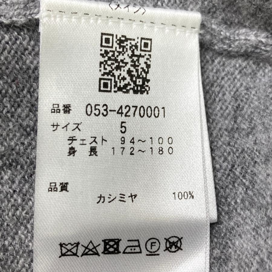 PEARLY GATES パーリーゲイツ カシミヤ ニットセーター グレー系 5