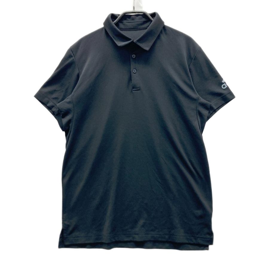 ADIDAS GOLF アディダスゴルフ 半袖ポロシャツ ブラック系 L ゴルフ