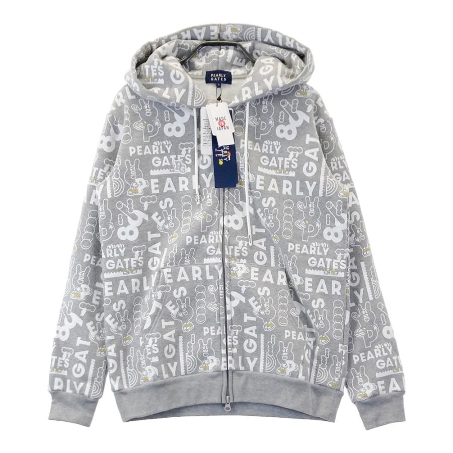 PEARLY GATES パーリーゲイツ スウェット ジップパーカー どうしちゃっ
