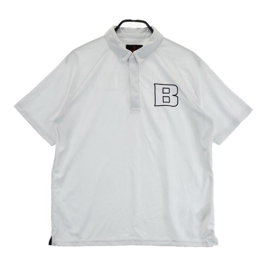 未使用)ブリーフィング ゴルフ メンズ 半袖ポロシャツ サイズM ホワイト BRIEFING GOLF ブリーフィング 半袖ポロシャツ ホワイト系 M ゴルフ