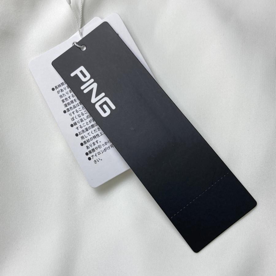 PING（ピン） 【新品】PING フード付 長袖ワンピース ホワイト系 S