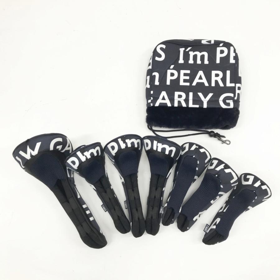 PEARLY GATES パーリーゲイツ ヘッドカバー 8点セット ロゴ総柄