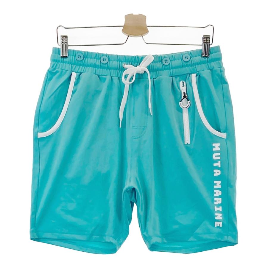 美品】MUTA MARINE ムータマリン ハーフパンツ ブルー系 6 ゴルフ