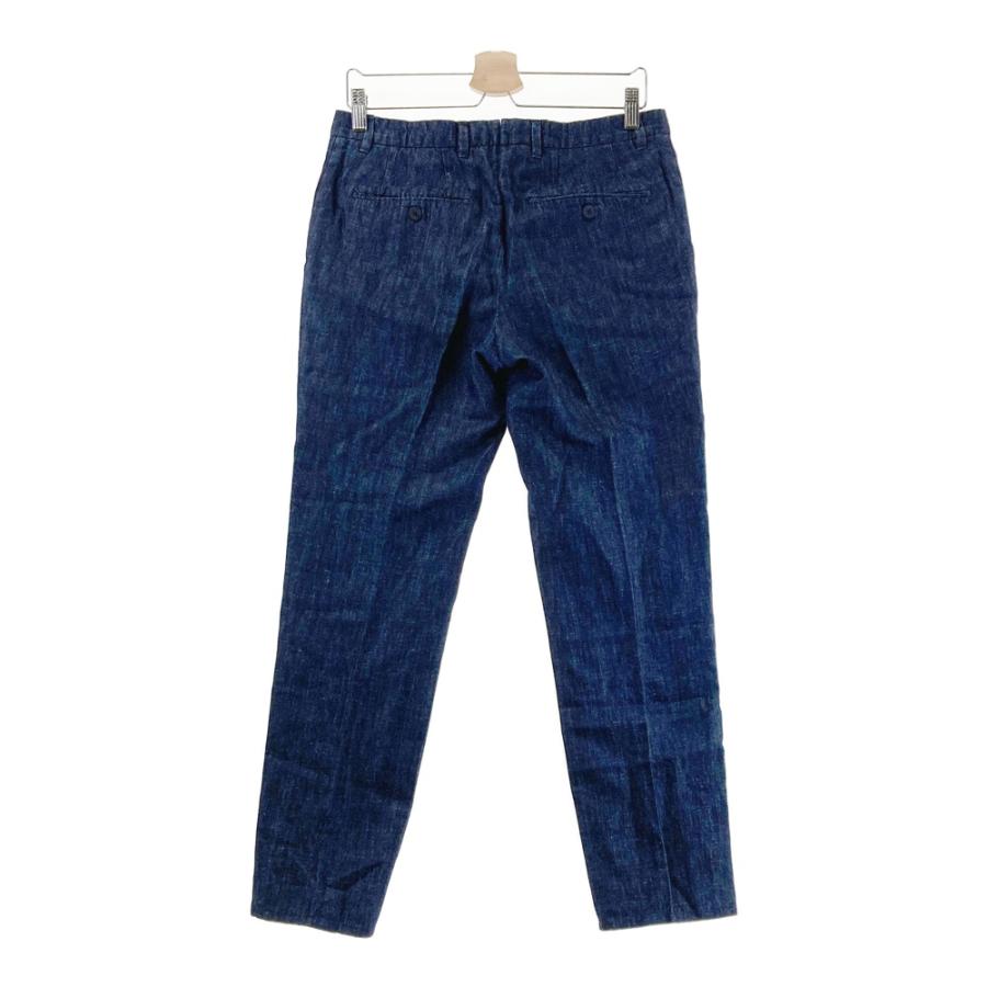 【新品・未使用】LARDINI スラックス　46 LARDINI（ラルディーニ） パンツ ネイビー系 46 メンズ : ブランド古着