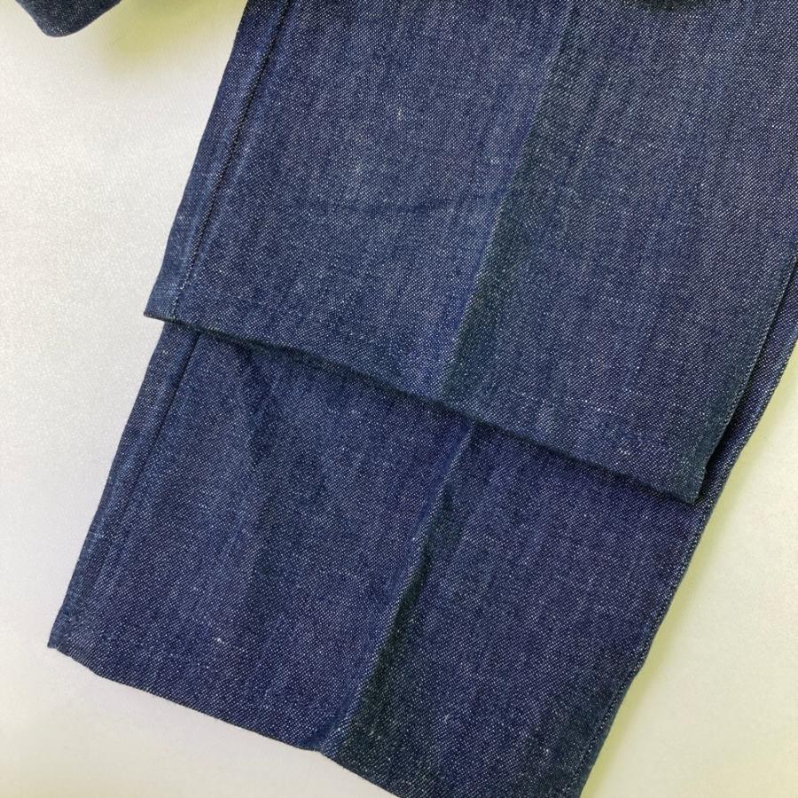 【新品・未使用】LARDINI スラックス　46 LARDINI（ラルディーニ） パンツ ネイビー系 46 メンズ : ブランド古着