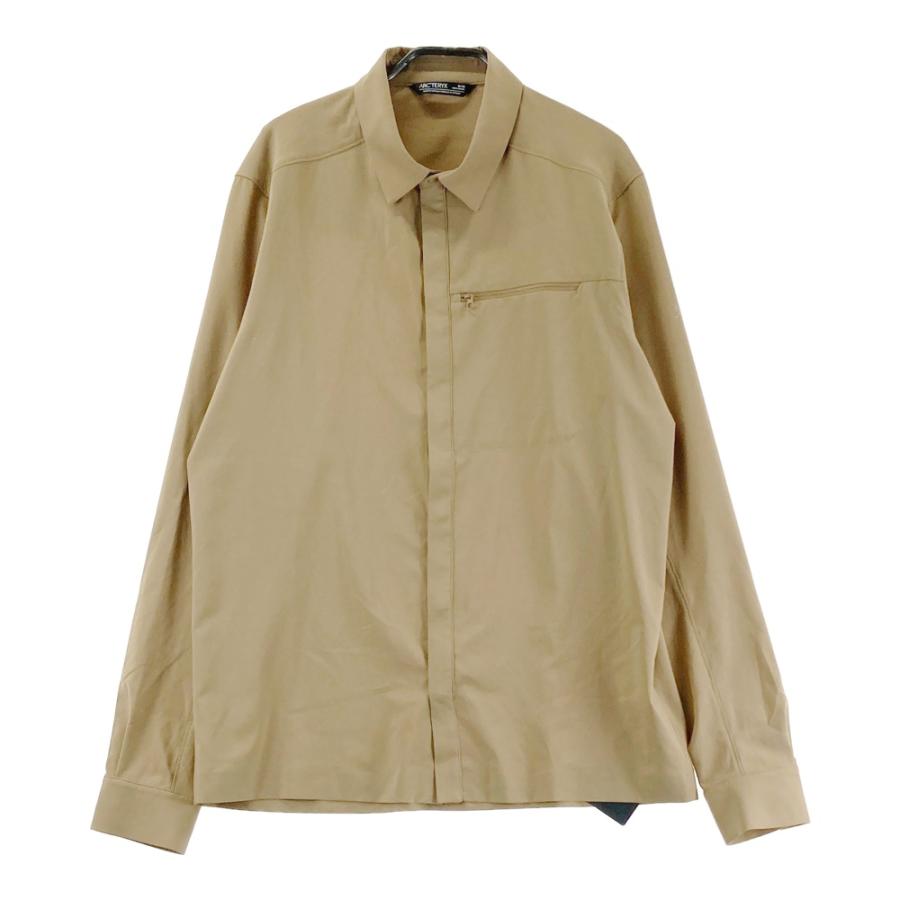 新品】ARCTERYX アークテリクス 長袖シャツ スカイライン ベージュ系 M