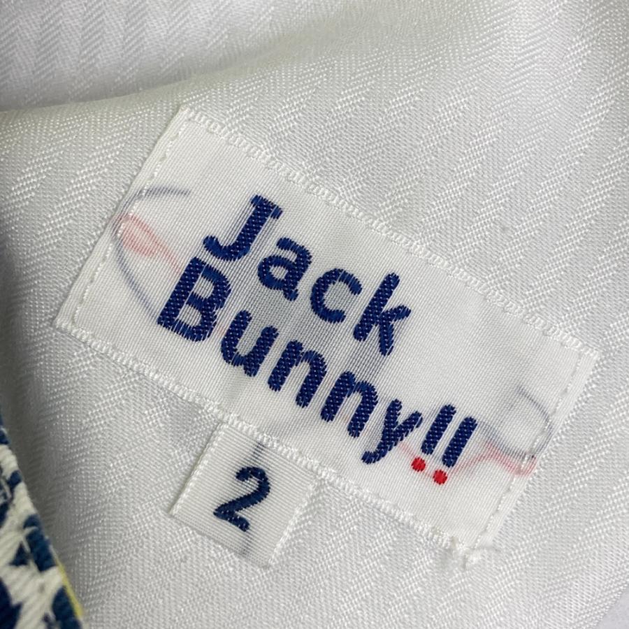 JACK BUNNY ジャックバニー ; ショートパンツ 花柄 ネイビー系 2