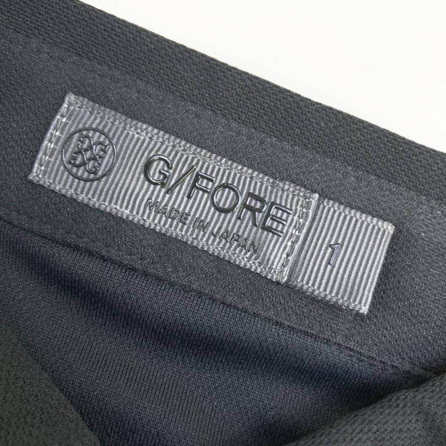 G/FORE ジーフォア 半袖ポロシャツ ブラック系 1 ゴルフウェア メンズ