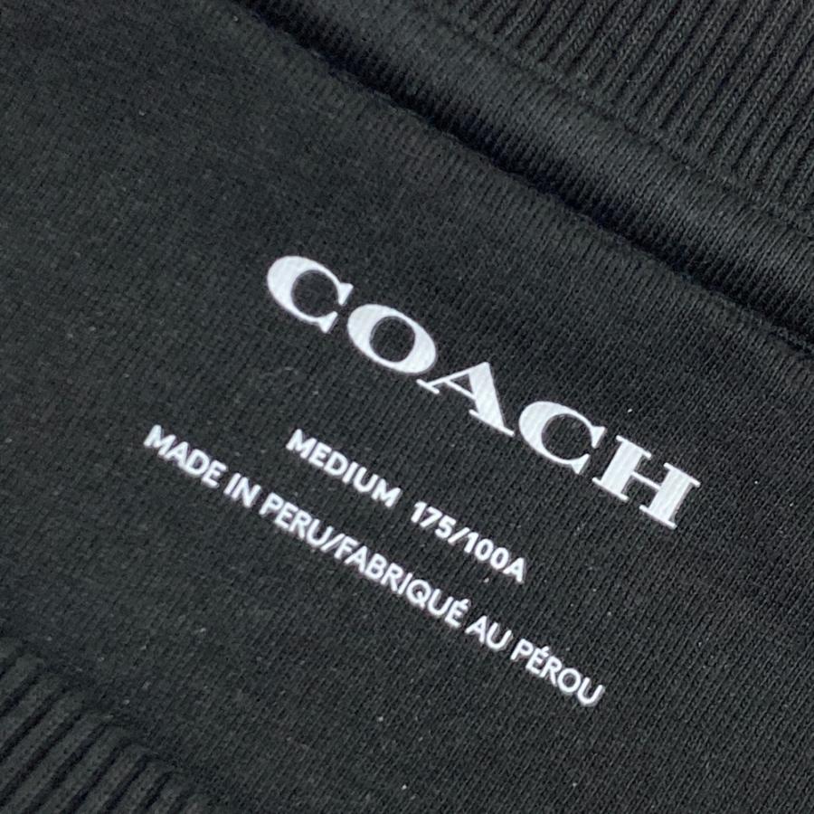 COACH（コーチ） C7816 スウェット シグネチャー ブラック系 MEDIUM