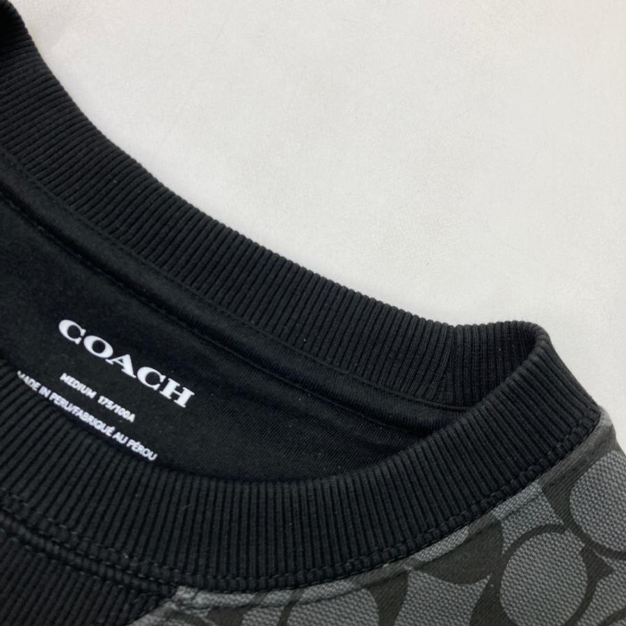 COACH（コーチ） C7816 スウェット シグネチャー ブラック系 MEDIUM