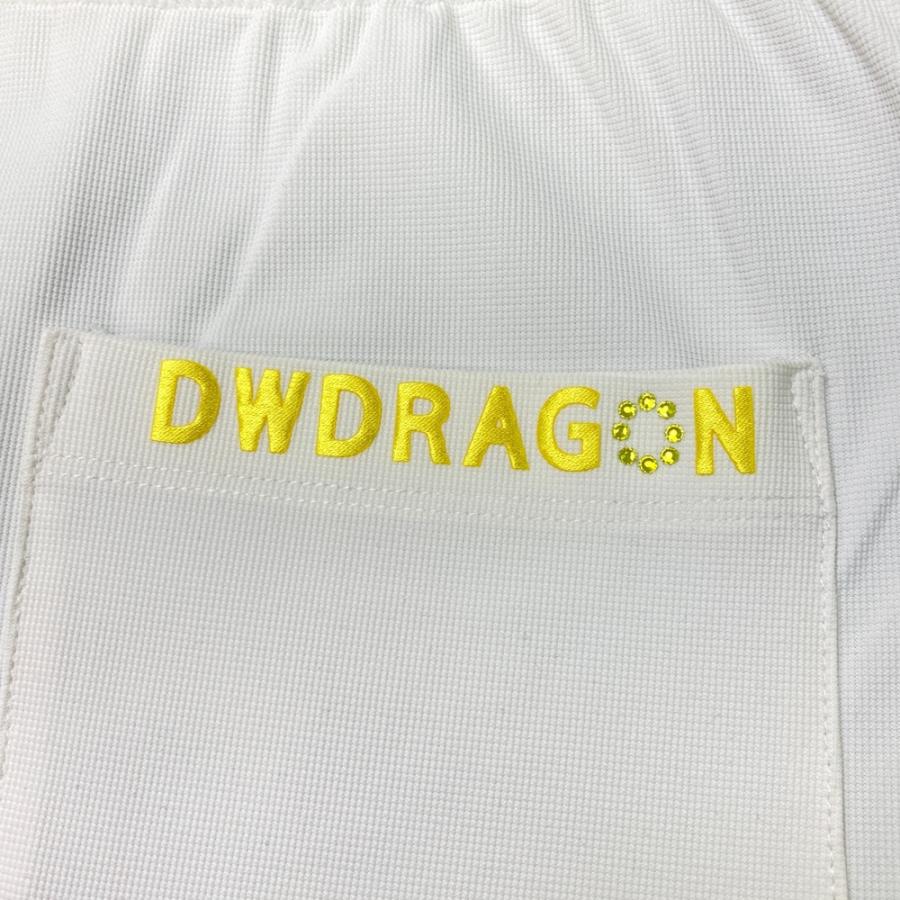 【新品】DANCE WITH DRAGON ダンスウィズドラゴン  ニットスカート  グリーン系 2 ゴルフウェア レディースの画像