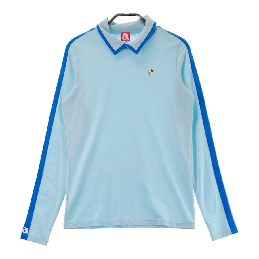 新品)ARCHIVIO 水色 ポロシャツ 長袖
