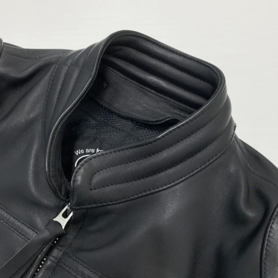 KUSHITANI クシタニ レザー アンカージャケット ブラック系 M バイク