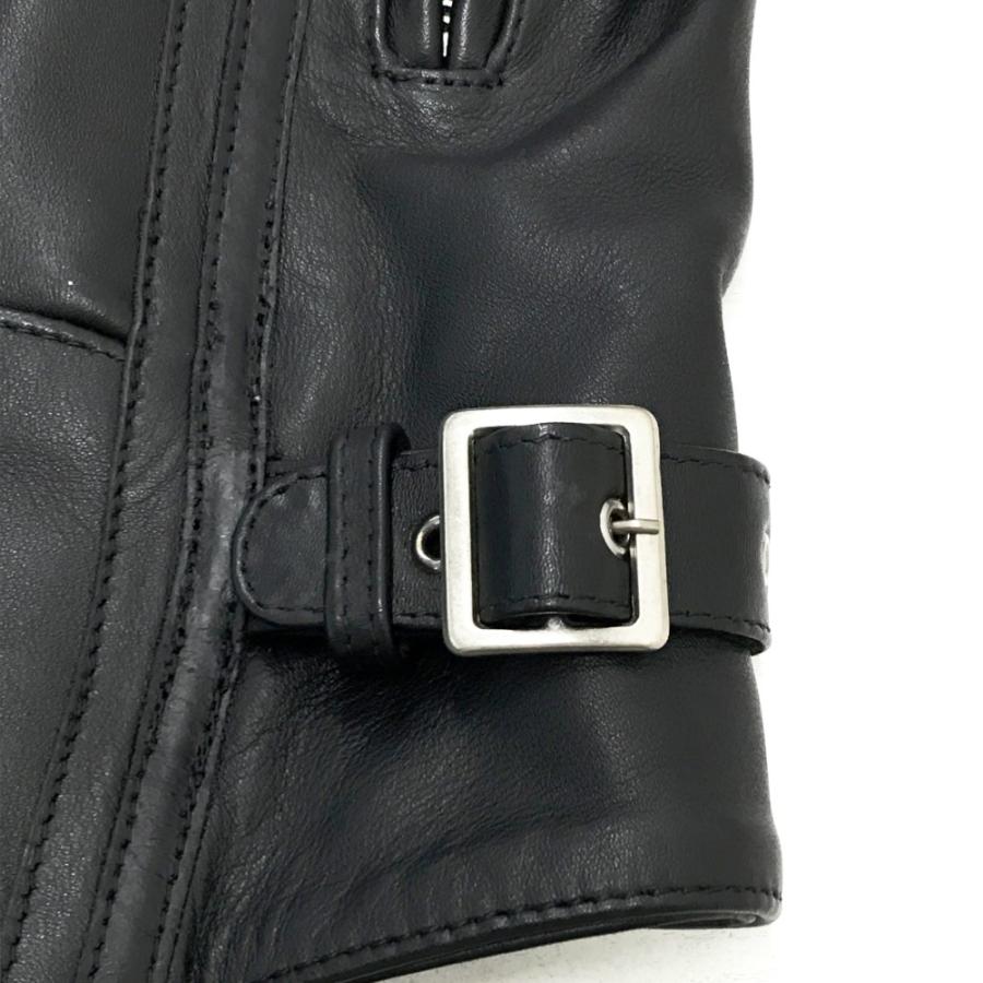 KUSHITANI クシタニ レザー アンカージャケット ブラック系 M バイク