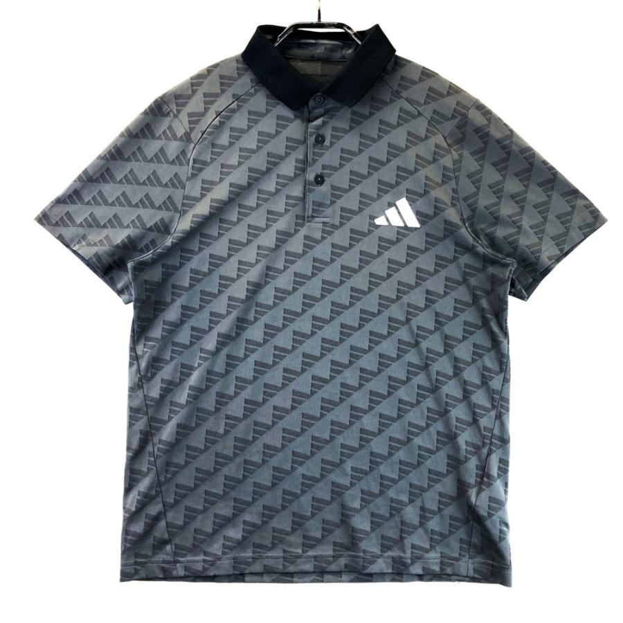 ADIDAS GOLF アディダスゴルフ 2023年モデル 半袖ポロシャツ 総柄