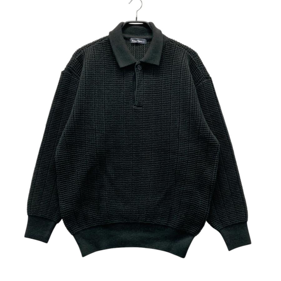 ISSEY MIYAKE MEN イッセイミヤケメン 筆タグ 襟付き ニットセーター 