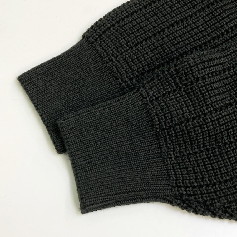 ISSEY MIYAKE MEN イッセイミヤケメン 筆タグ 襟付き ニットセーター