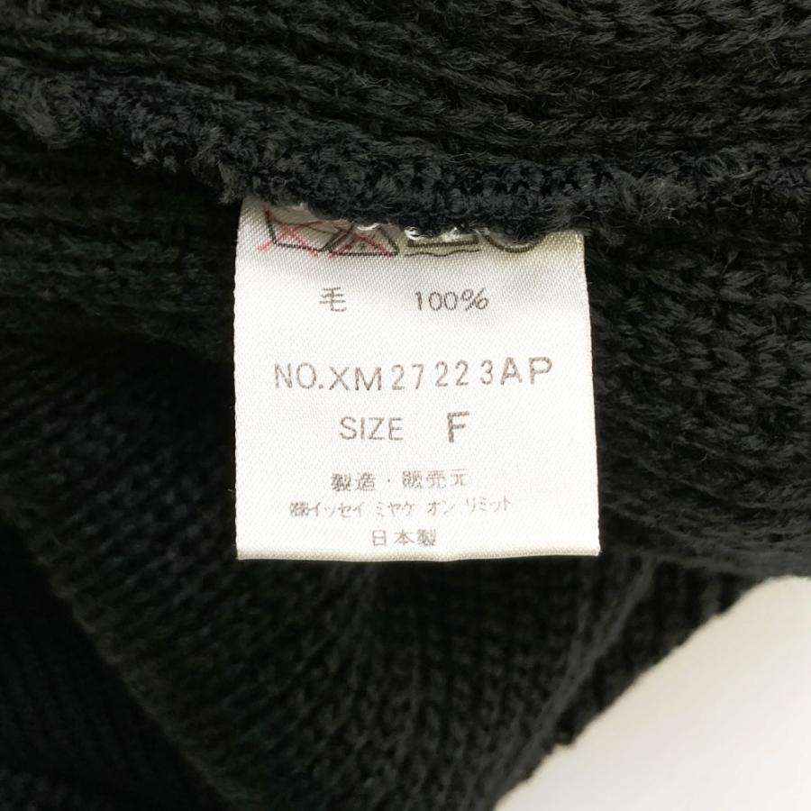 ISSEY MIYAKE MEN イッセイミヤケメン 筆タグ 襟付き ニットセーター