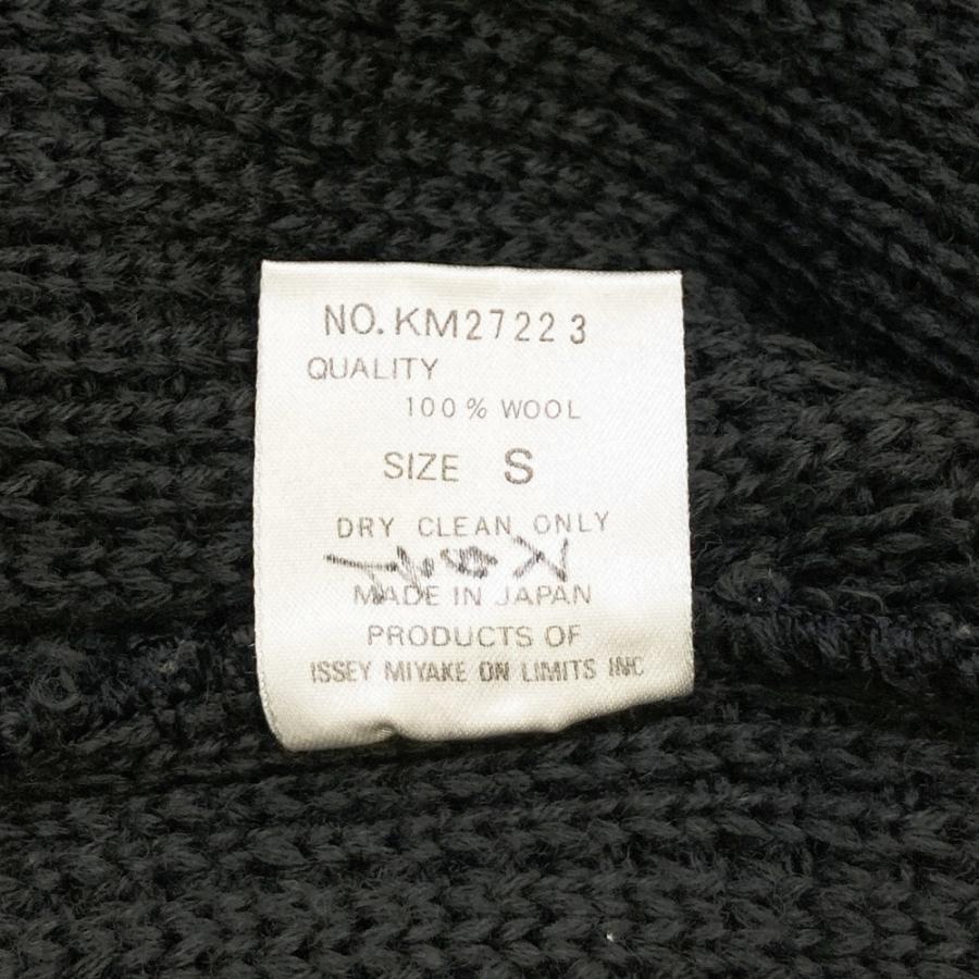 ISSEY MIYAKE MEN イッセイミヤケメン 筆タグ 襟付き ニットセーター
