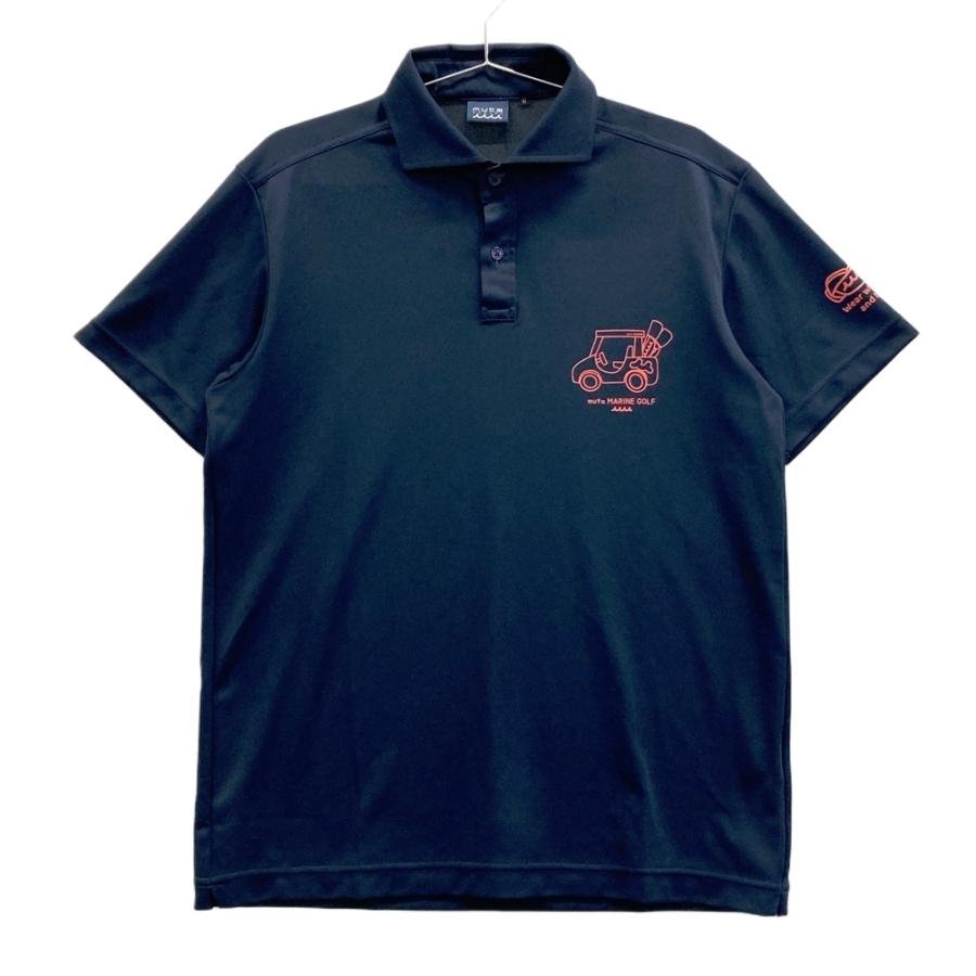 MUTA MARINE ムータマリン 半袖ポロシャツ ネイビー系 6 ゴルフウェア