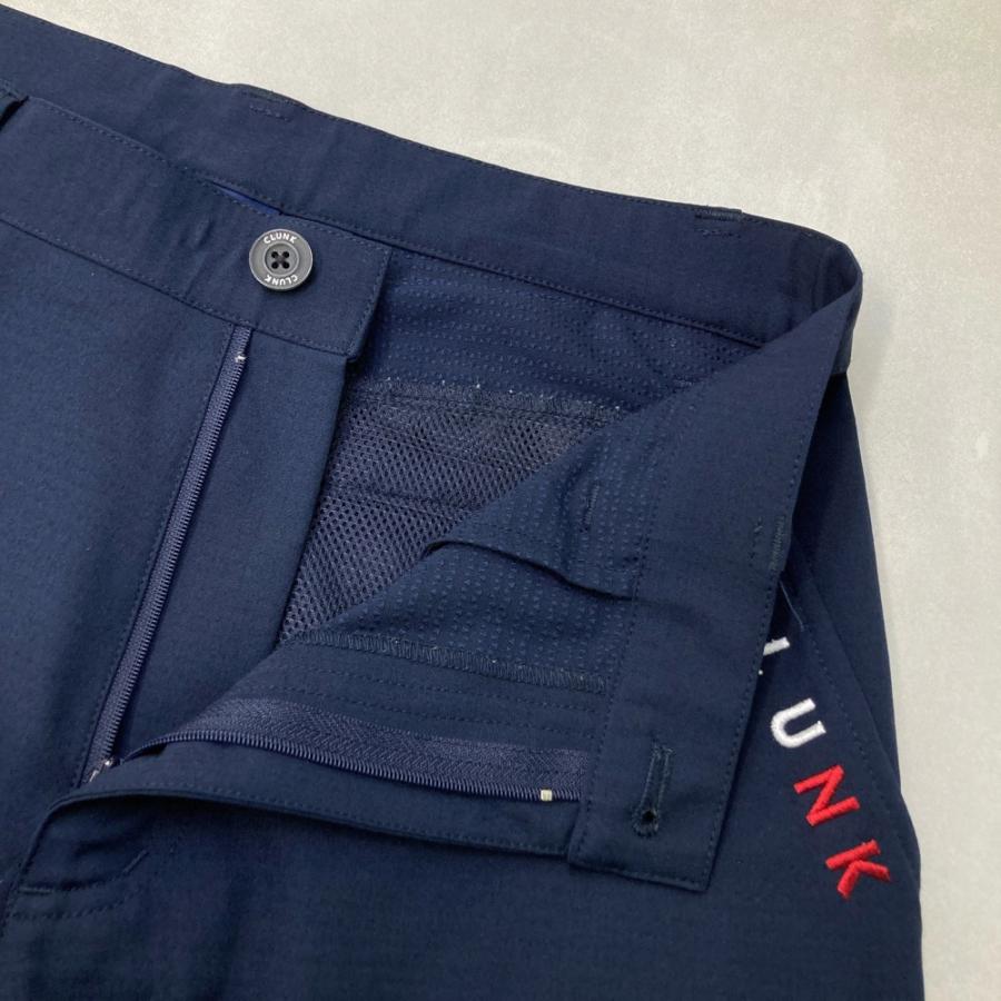 CLUNK クランク ストレッチパンツ ネイビー系 L ゴルフウェア メンズ
