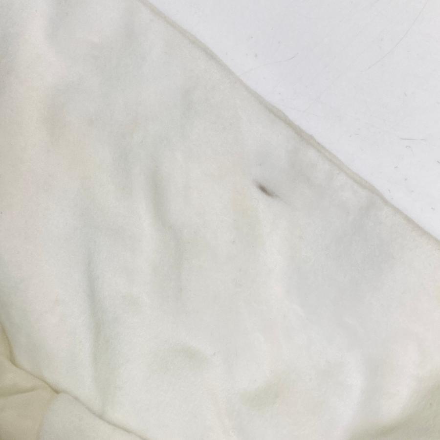 美品⭐︎and per seアンパスィ　ベストワンピースＬマスターバニー白ベージュ AND PER SE アンパスィ 起毛 ジップベスト ホワイト系 M ゴルフウェア