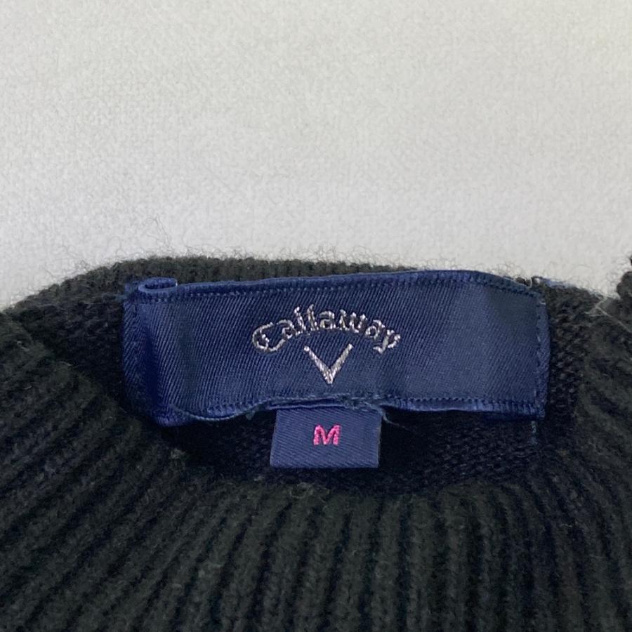 CALLAWAY キャロウェイ タートルネック 長袖ニットセーター ブラック系