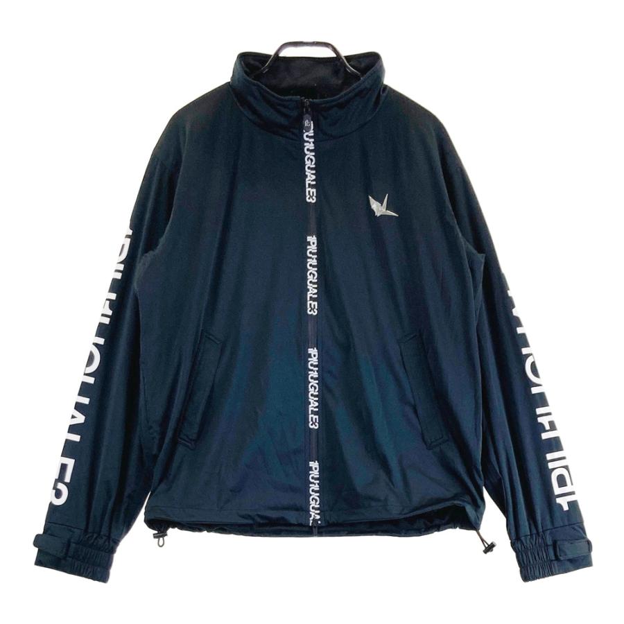 1PIU1UGUALE3 GOLF 裏メッシュ ジップジャケット ブラック系 6 ゴルフ