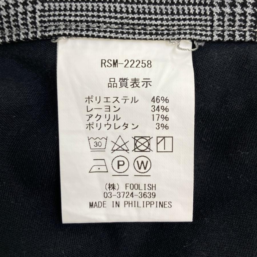 ROUGH&SWELL ラフアンドスウェル ストレッチパンツ グレンチェック柄