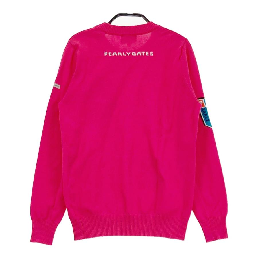 PEARLY GATES パーリーゲイツ ニットセーター ピンク系 0 ゴルフウェア