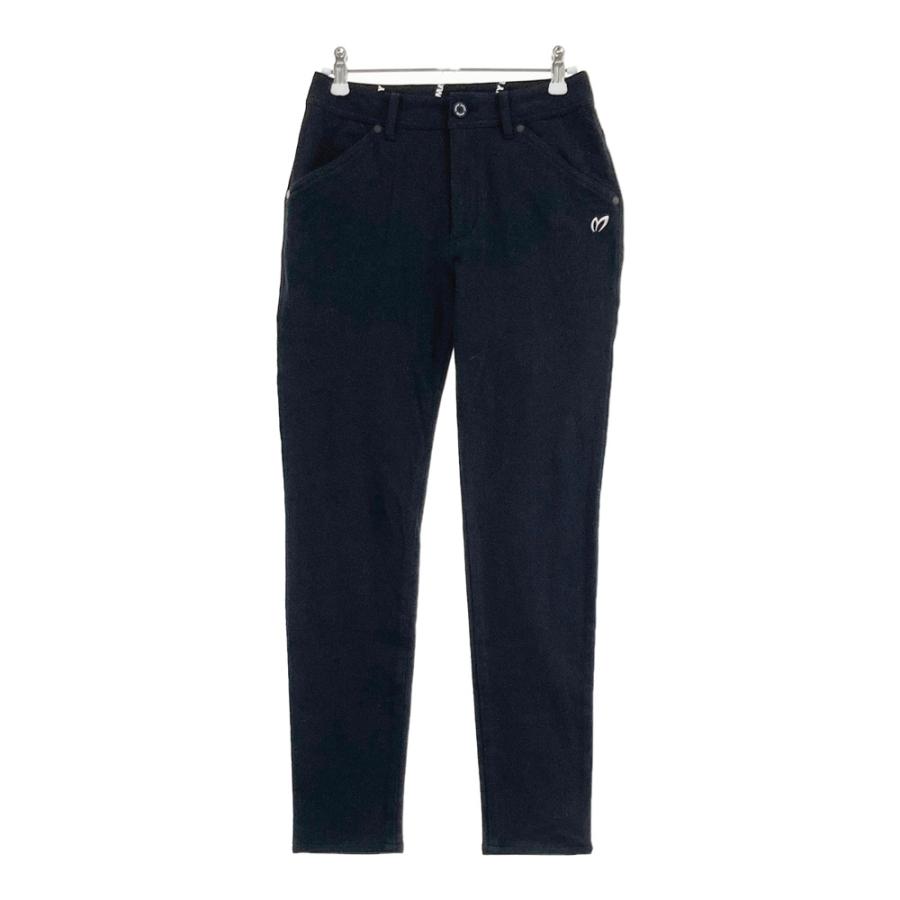 【マスターバニーエディション】美品 ストレッチパンツ ブラック ロゴ メンズ MASTER BUNNY EDITION マスターバニーエディション 2023年モデル