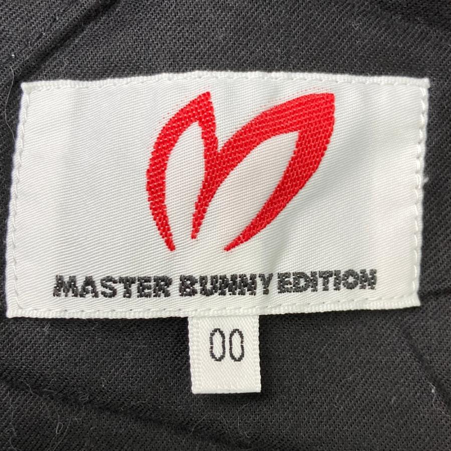 サイズ：00 MASTER BUNNY EDITION マスターバニーエディション  ストレッチパンツ ロゴ刺繍 ロゴ 総柄 ブラック系 [240101570372] ゴルフウェア レディース ストスト MASTER BUNNY EDITION（マスターバニーエディション） ストレッチ