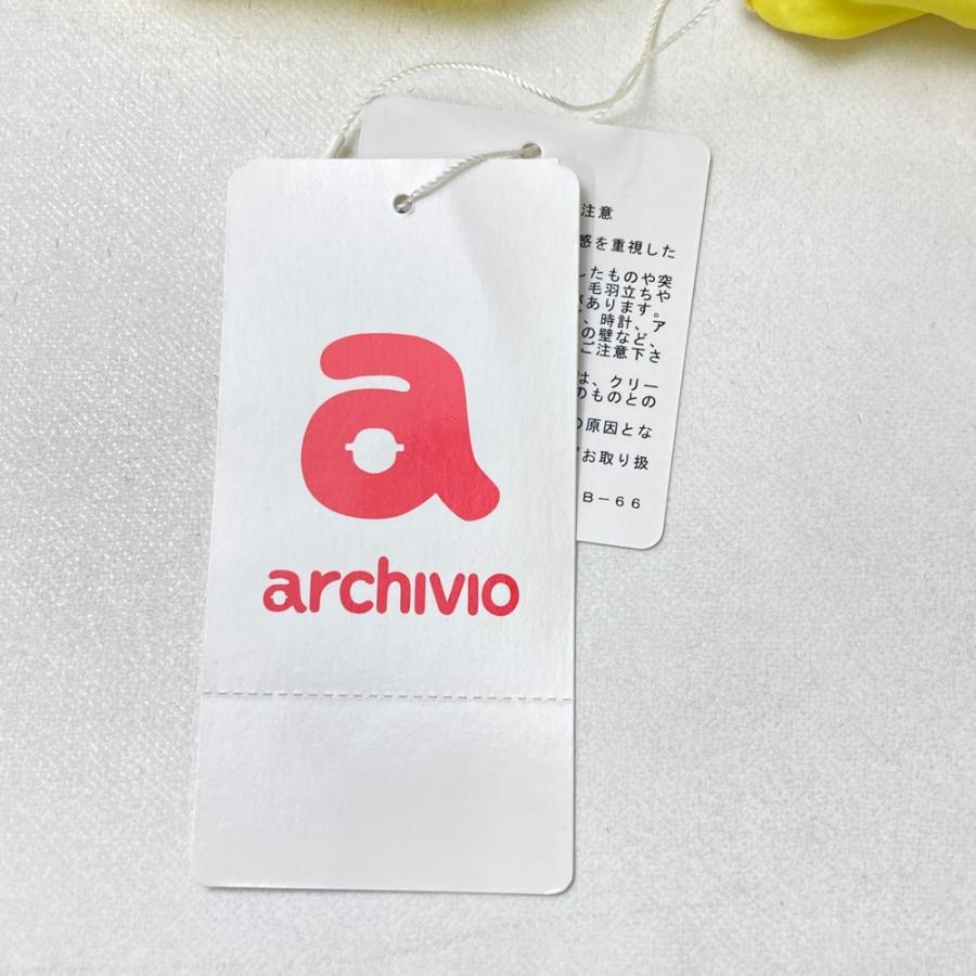 新品】ARCHIVIO アルチビオ ノースリーブシャツ ホワイト系 36 ゴルフ