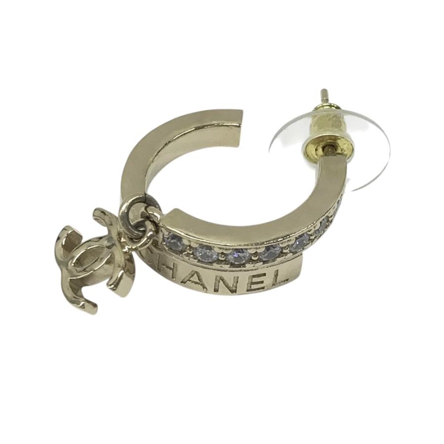 CHANEL シャネル ココマーク フープピアス ゴールド CHANEL（シャネル） B22B ココマーク フープピアス ゴールド系