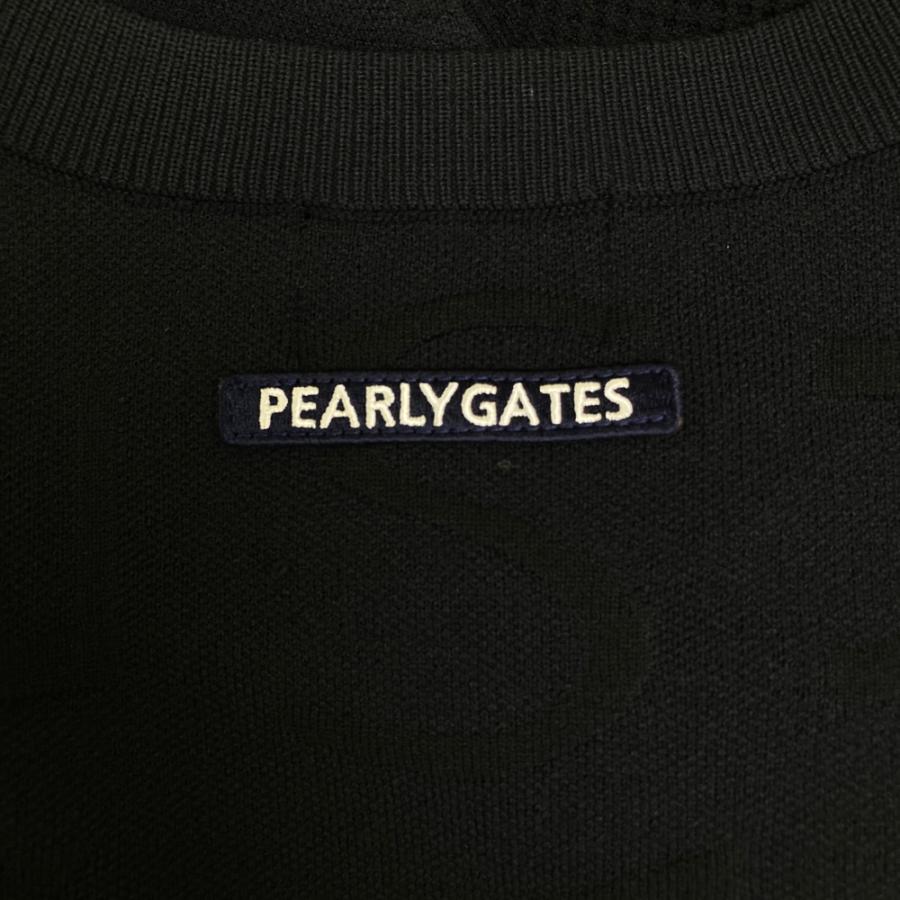 PEARLY GATES パーリーゲイツ 2025年モデル ニットセーター 総柄 ネイビー系 1 ゴルフウェア レディース_2