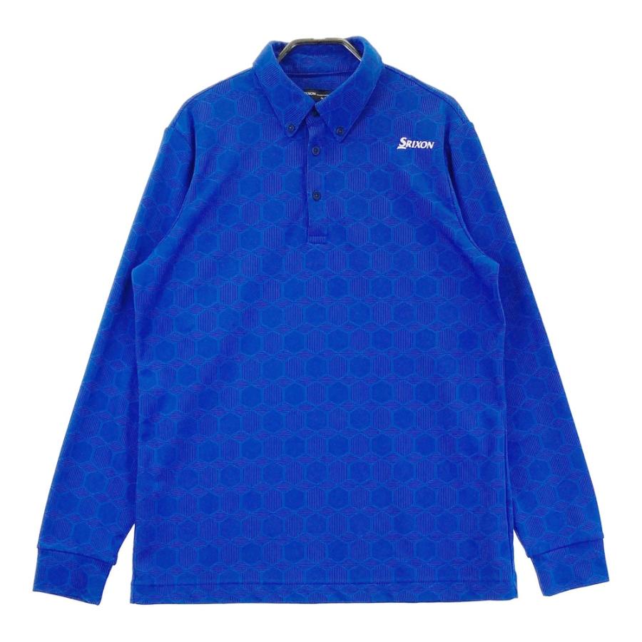 SRIXON スリクソン by DESCENTE/2023年モデル 長袖ポロシャツ ボタン