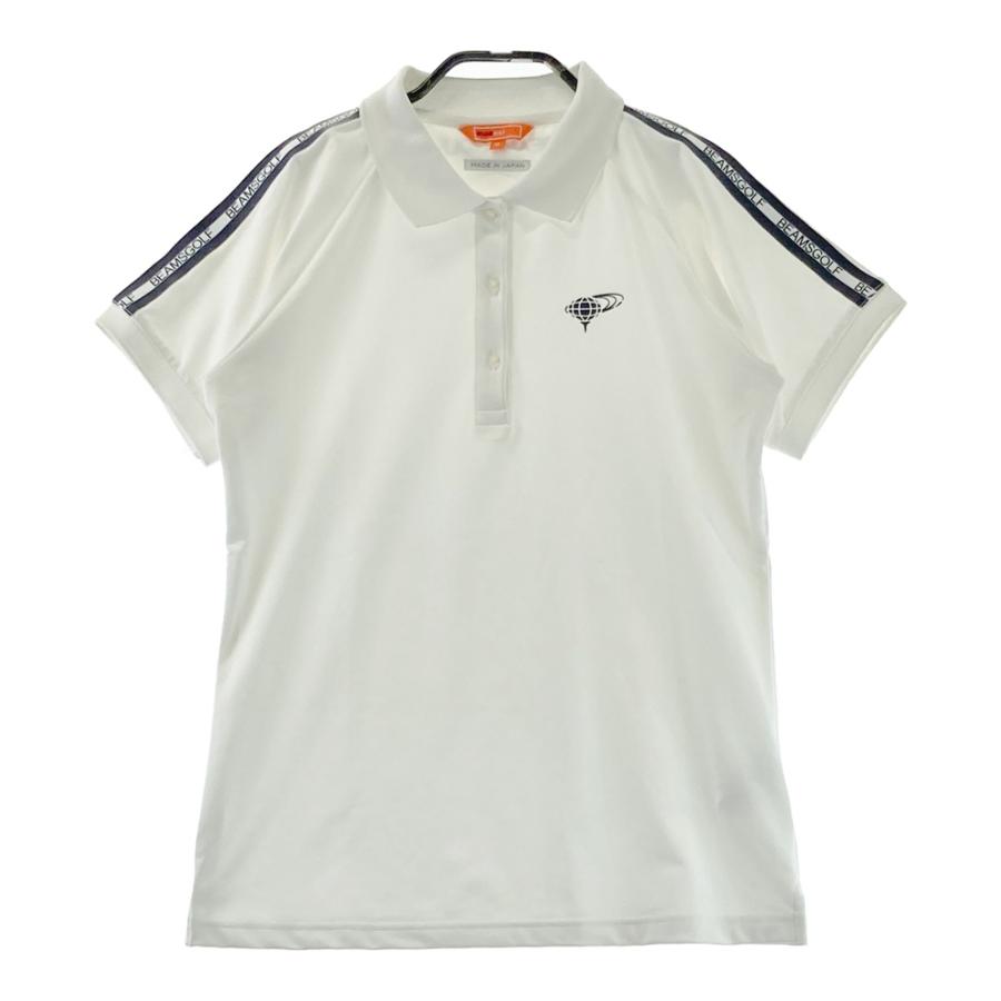 BEAMS GOLF ビームスゴルフ 半袖ポロシャツ ホワイト系 M ゴルフウェア 