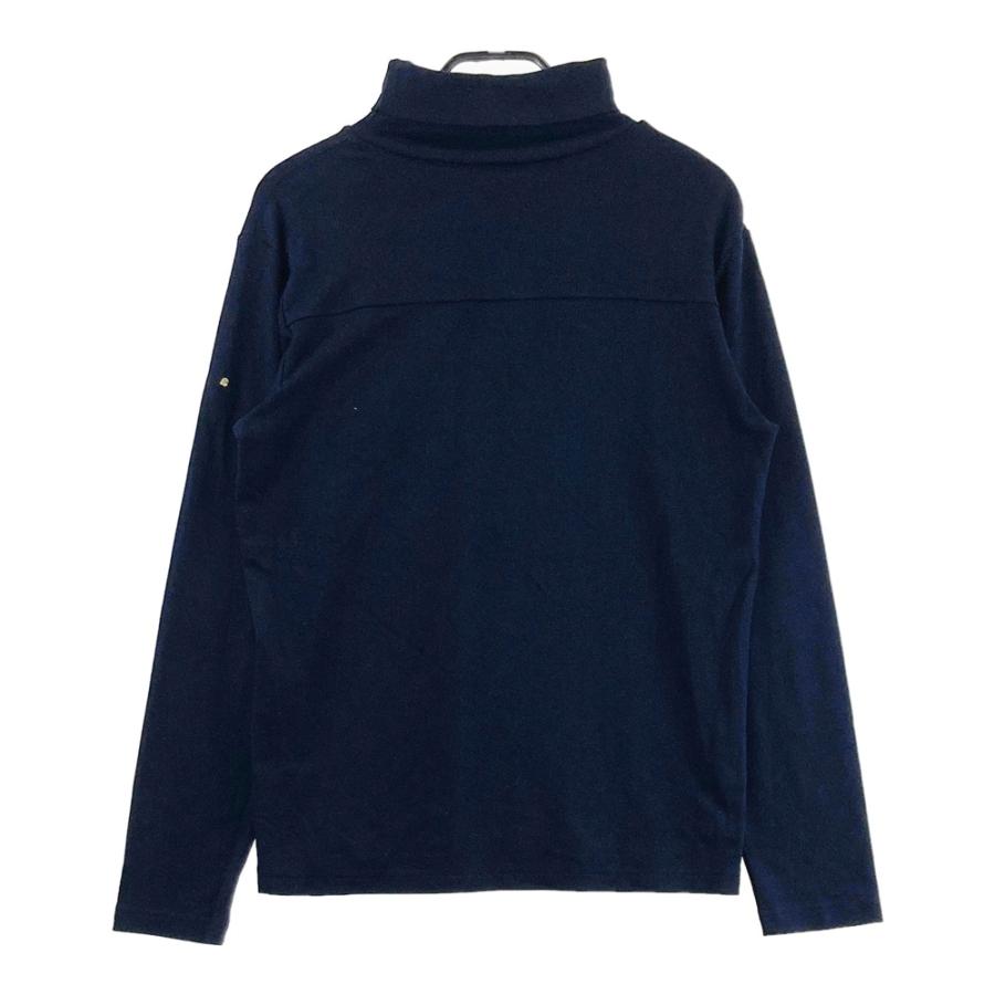 MUTA MARINE ムータマリン  タートルネック長袖Tシャツ  ネイビー系 L ゴルフウェア メンズ_1