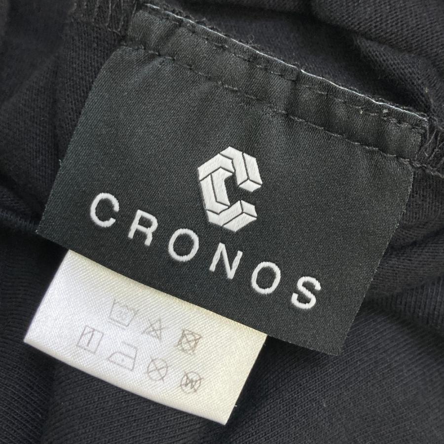CRONOS クロノス CR-LS-0028 長袖Tシャツ ブラック系 38(M) メンズ