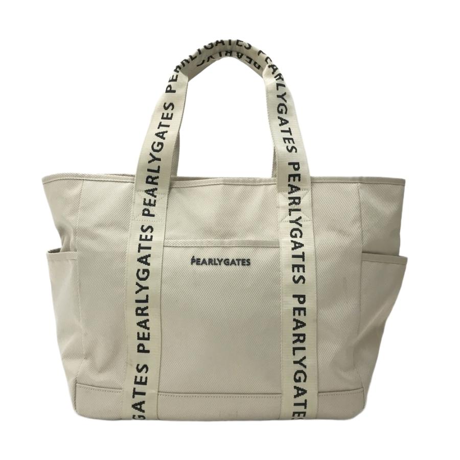PEARLY GATES トートバッグ ベージュ PEARLY GATES パーリーゲイツ ロッカーバッグ トートバッグ ベージュ系