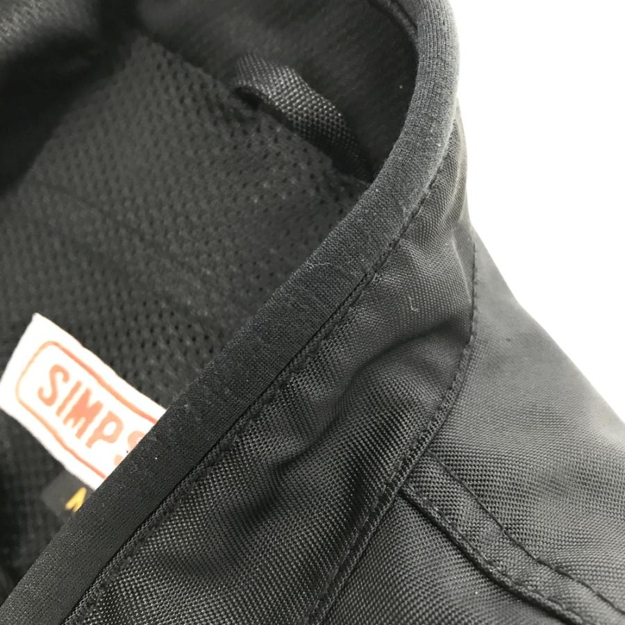 SIMPSON シンプソン ライダースジャケット ブラック系 M バイクウェア