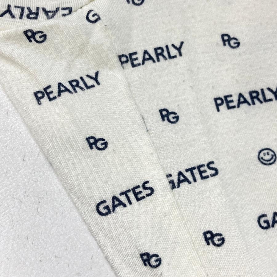 PEARLY GATES パーリーゲイツ 長袖ハイネックTシャツ ホワイト系 0